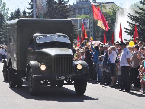 Военный парад Горловка