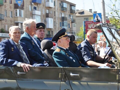 Военный парад Горловка