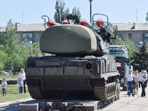 Военный парад Горловка