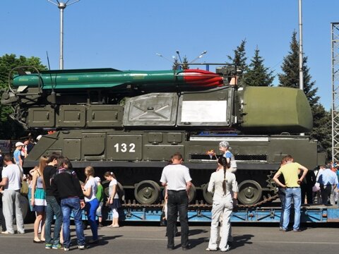 Военный парад Горловка