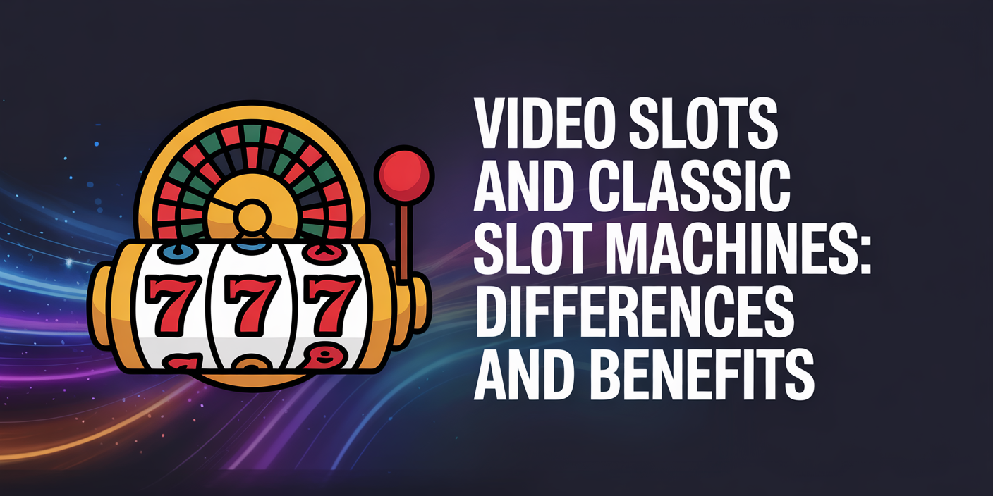 Video Slots and Classic Slot Machines: Differences and Benefits